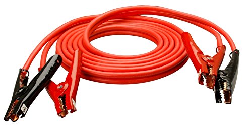 Road Power 86600104 20-Feet; 4-Gauge Heavy-Duty Booster Cable with Polar Glow Clamps Car Battery Jumper Cable