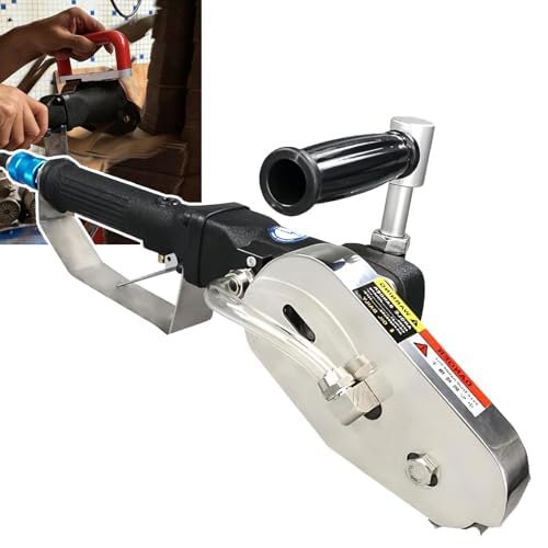Décapeur de carton pneumatique puissant avec chaîne en acier allié
