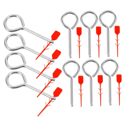 HOUDERCO 10pezzi Perni Sicurezza Per Estintori Sostituzione Per Sicurezza Antincendio Utensili Per Estintori Facile Da Usare e Alta e Durabilità