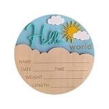 Especialmente diseñado para recién nacidos, incluye un espacio para registrar información como el nombre del bebé, fecha de nacimiento, peso, altura y mucho más