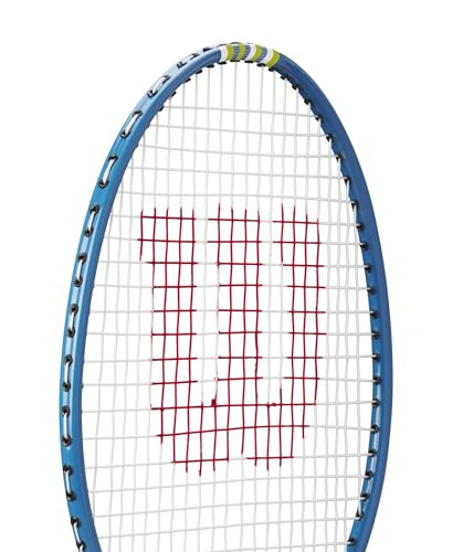 Wilson Champ 90 Badminton Racket, G3 (4), Blue/White, Blue/White - 5