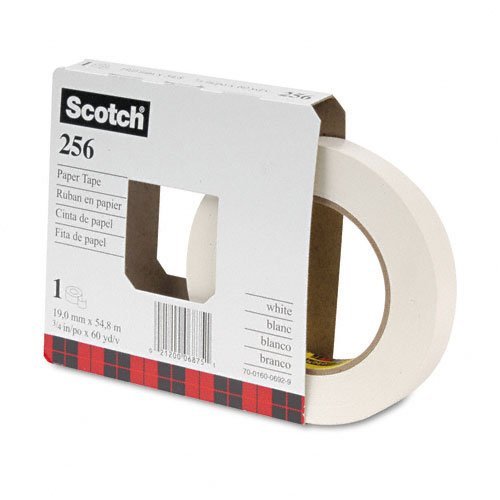 3M 77476 Rubber Paper Tape, 3" Core, 551/64" Length x 89/128" Width
