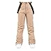 Produktbild LULUZ Damen Skihose Wanderhose Schneehose Winddicht Thermohose Outdoor Softshellhose Outdoorhosen Trekkinghose Jagdhose Funktionshose Snowboardhose