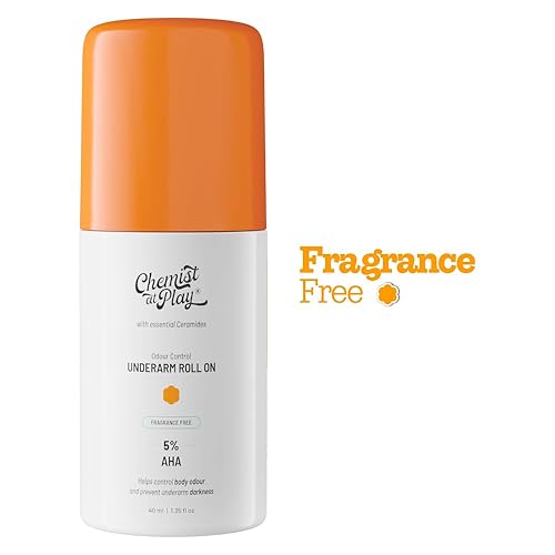 Miniatura 3 de UnderArm Roll-On con 5% ácido láctico 1% ácido mandélico  Previene el olor ilumina la piel y exfolia las axilas  Sin fragancia para pieles sensibles