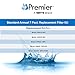 Watts Premier Annual 7-Pack Standard Water Filter Replacement Kit for RO-TFM-5SV, WP-ST6DM, WP-5, WP5-50 Reverse Osmosis System, 2 Sediment Filters, 4 Carbon Pre-Filters, GAC Inline Post-Filter