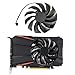 YSJOZWA T129215SU 88MM PLD09210S12HH Lüfter für Gigabyte GeForce GTX 1050 Ti und AMD RX 550/RX 560 Mini-ITX G1 Radeon Gaming(T129215SU)