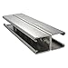 Calbrite - S45810SB78 - Strut Channel, Slotted Back-to-Back: 304 Stainless Steel, Polished, 14 ga Gauge, Slotted Holes