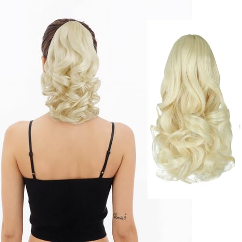 HEWEICSY �|�j�[�e�[���G�N�X�e���V�����A�����p�N���b�v�I���|�j�[�e�[���A30.5 cm �N���[�N���b�v �V���[�g�J�[���[�E�F�[�u�|�j�[�w�A�G�N�X�e���V���� �����p - �u���[�`�u�����h