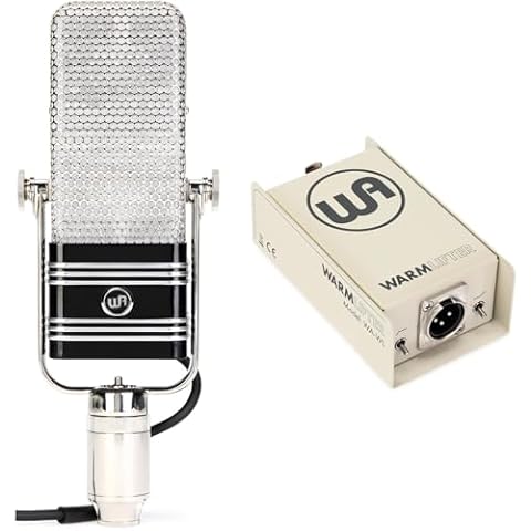 Warm Audio WA-44 Studio Ribbon Microphone with Lifter Preamp Cover