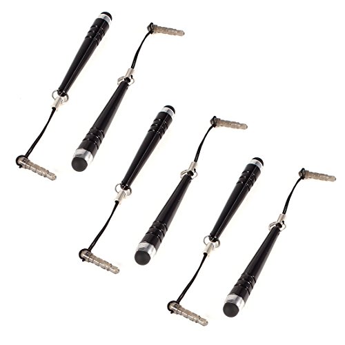 Ruilogod 6�� �u���b�N ���� �X�^�C���X �^�b�`�X�N���[�� �y�� �g�ѓd�b�p 3.5mm �A���`�_�X�g�|�[�g (id:9b 5a3 1d 30d c21