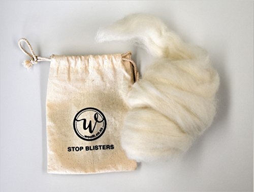 Wool-It Blister Aid - All-Natural Lambs Wool For Toes, Heels & Feet. Relief For Hiking And Walking. New Zealand Blister Wool 1Oz (30G) #TOP6