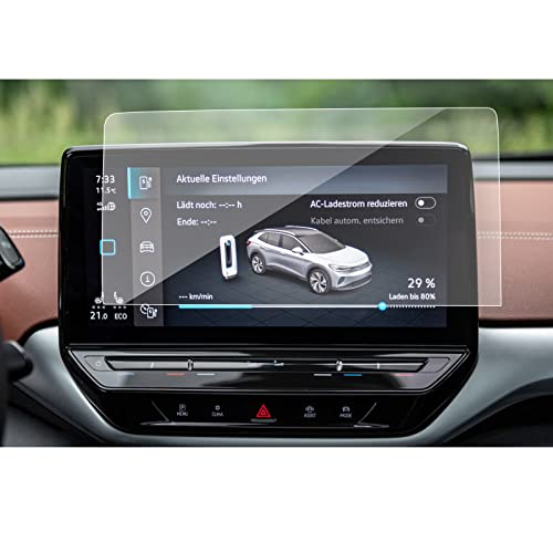 Sxcy Fit For Vw 2021 2022 2023 Id.4 Pro S 12 Inch, Tempered Glass Screen Protector Foils For 2022 2023 Id.4 Pro S 12 Inch, Touch Screen Protective Film For 2021 2022 2023 Id.4 12 Inch Gps Stereo 2023 Vw Id.4 12 Inch Navigation Display Screen Cover For 2022 2023 Vw Id.4 12 Inch Touch Screen #TOP10