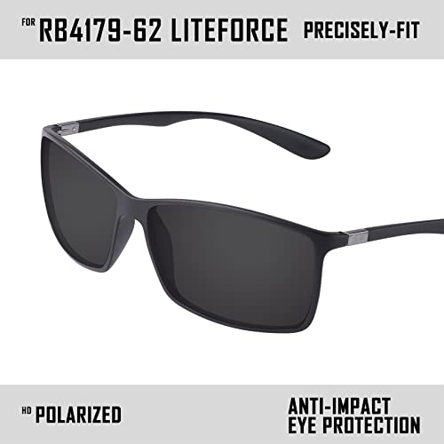 Image of Polarized Replacement Lenses for Ray-Ban Liteforce RB4179 62mm Sunglass