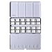 MEEDEN Empty Watercolor Tins Palette Paint Case with 24 Pcs Full Pans