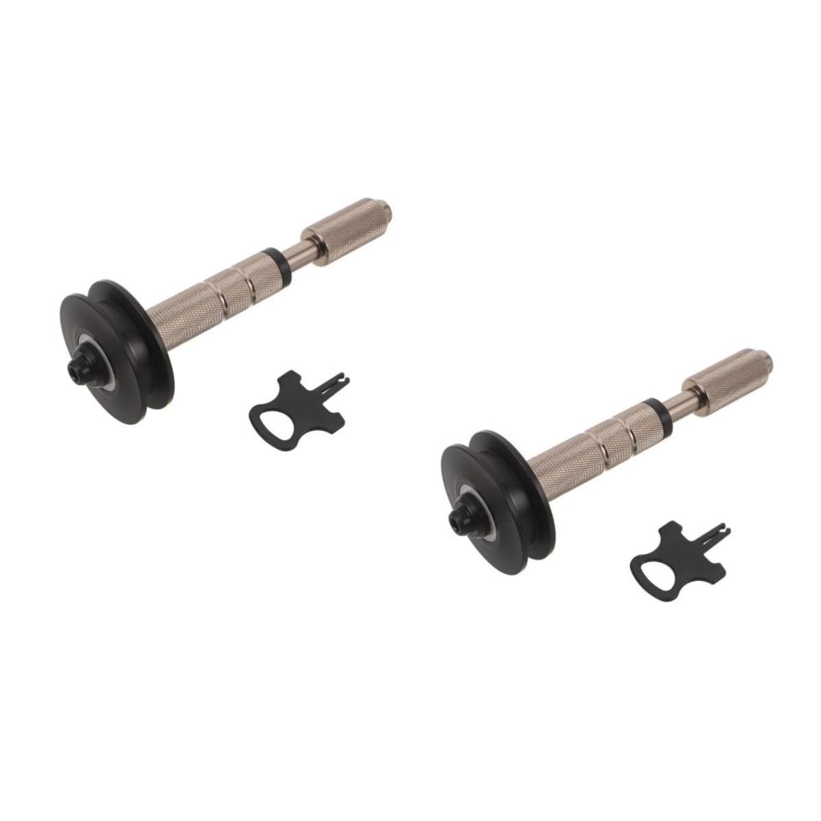 Kichvoe 2 Piezas Tensor de Cadena de Bicicleta Ajustable para Limpieza y