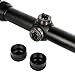 Pinty Rifle Scope 3-9x40 Duplex Crosshair R4 Reticle with 20mm Free Mounts