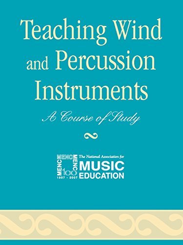 Teaching Wind and Percussion Instruments programme education musicale livre MENC 1991