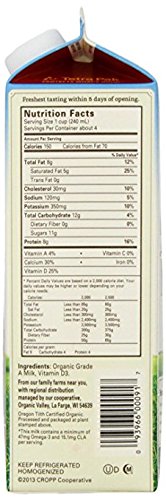 Organic Valley 0093966000917 Organic Milk, Whole, 32 Fl.Oz thumb #4