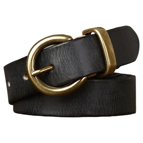 Ceinture en cuir pour robe et pantalon au style rétro quotidien
