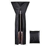 【Robust und schützt perfekt】-Diese Hülle passt wie angegossen, besteht aus einem strapazierfähigen 420D Oxford-Geweb Material. Das Material ist absolut Wasserdicht. Das Einpacken des Pilzes verlief super schnell, da die Hülle Groß genug ist (217x88x49CM)