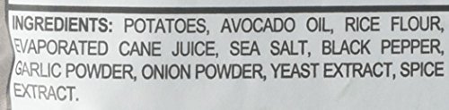 Boulder Canyon Avocado Oil Canyon Cut Kettle Cooked Potato Chips, Sea Salt And Cracked Pepper, 5.25 Ounce (Pack Of 12) #TOP5