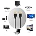 Anbear 4K HDMI Cable 6 FT, Gold Plated High-Speed HDMI 2.0 Cable, Male-to-Male, Supports 4K 60Hz HDR, 2160p 1080p 3D HDCP 2.2 ARC,Compatible with HDTV PC Xbox Arc Laptop PS3/4/5/9 etc (1Pack)