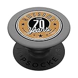 Photo Gallery vintage impressionante per 70 anni retro celebrazione 70 ° compleanno popsockets popgrip intercambiabile Photo Gallery vintage impressionante per 70 anni retro celebrazione 70 ° compleanno popsockets popgrip intercambiabile