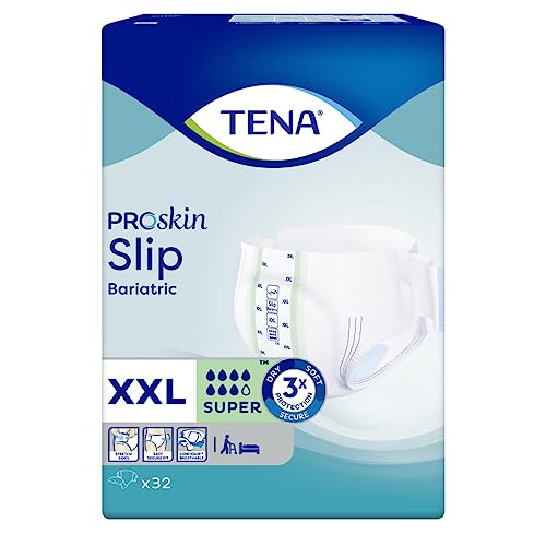 TENA 61490 Stretch Inkontinenzslips für Inkontinenz, Größe XXL, 32 Stück