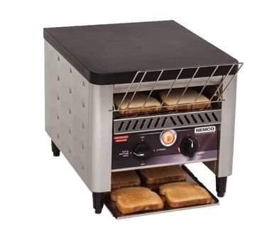 Nemco 6800-Pp Conveyor Toaster, 300 Pieces per Hour, 2 Slices Wide With Prison P