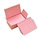 Produktbild Qinlee 100 Seiten Kleine Karte Wortkarten/Notizblöcke/Hochzeit/Kommunion/Konfirmation/Mitteilungs-Karte Grußkarte/DIY Blank Gift Card/Doodle Papier Word Karte (Pink)