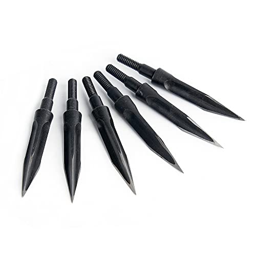 Toparchery Arrowheads Broadheads: 6 Arrowheads 3D Arrowheads Hunting Arrowheads Broadhead For Carbon Arrows, Crossbow, Aluminum Arrows And Fiberglass Arrows In Archery #TOP1