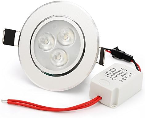 Dimmable LED Ceiling Lights Recessed Ceiling Downlights Spotlight 5W Color Changing RGB 2.4 inch with IR Remote Control [10 Pack]
