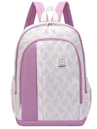 Image of Tinytot 30 Litre Japanese Korean Style School Bag Water-Resistant Laptop & Travel Backpack - Unisex Large 18 Inches Multipurpose Student Backpack for Boys & Girls, Men & Women