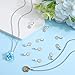 SOFPLATE 1 Box 100Pcs Glue on Bails Silver Pendant Bail Bulk Alloy Antique Vintage Carved Heart Flat Pad Retro Cabochon Charms Bails Jewelry Findings for Jewelry Making Supplies DIY Glass Gems Craft