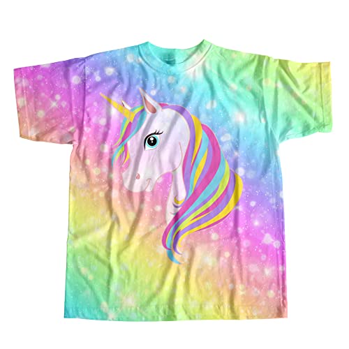 Image of Kids Tie Dye Shirt 6-18 Years Children Hippies Senior Tie-Dye Tee Tshirt for Boys' Girls'