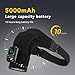 Schultermassage Gerät mit Wärme, Schulter Massagegerät, Schulterbandage Mit 6 Stufiger Wärme Und 3 Vibrationsfunktion, Massagegerät Nacken Schulter für Zuhause Büro Papa Mama,massager