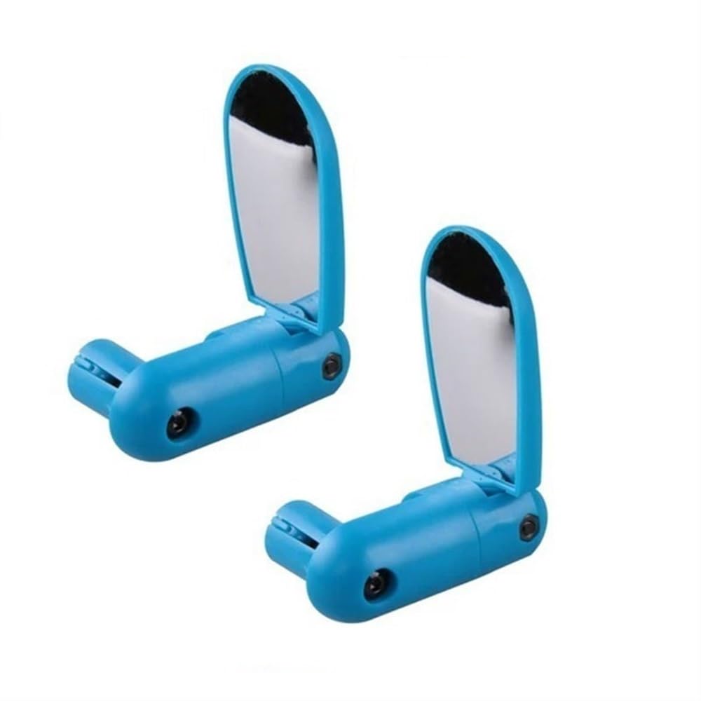 Rétroviseurs vélo VTT route guidon miroir verre rotation 2pcs
