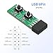 SinLoon 9Pin Reset/Power ON/Off Switch Board Adapter Test for Desktop PC Motherboard