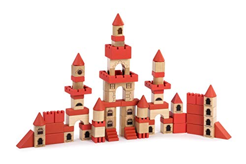 Miniland - Stacking Castle, Castillo de Madera ecológica