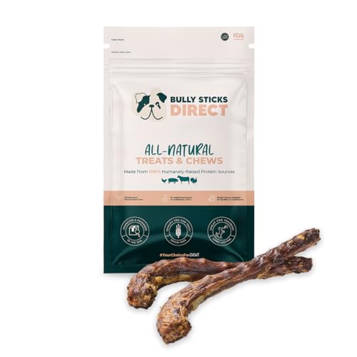 Natural Goose (Geese) Necks for Dogs Premium Protein-Rich Dog Chews All Natural Dental Treats Single Ingredient Alternative to Chicken Duck & Turkey 12 Pack
