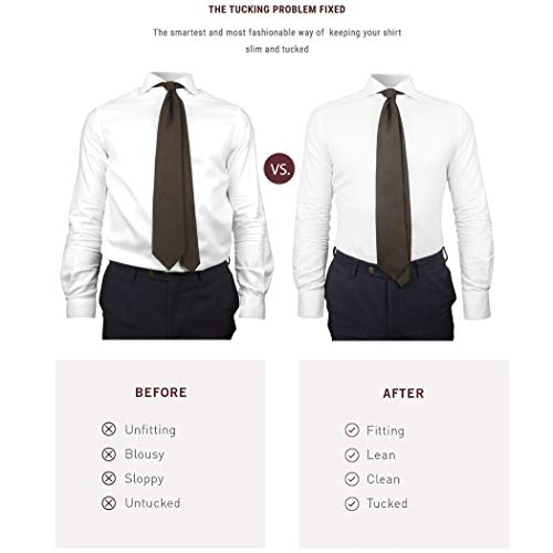 Image of KK & JAY SUPPLY CO. ORIGINAL Stay Tucked Shirttail Garters inchWashington inch Diamond Shirt Stays