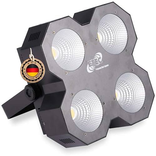 ETEC Professional LED Audience Blinder AB100 COB 4x50 Watt warmweiß DMX Effekt Bühne Club DJ Veranstaltung Eventbeleuchtung