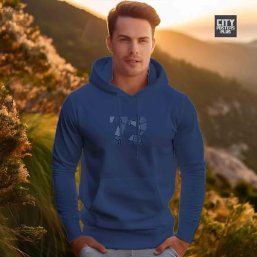 Sweatshirt 72 Number navy blue pour un look simple et confortable