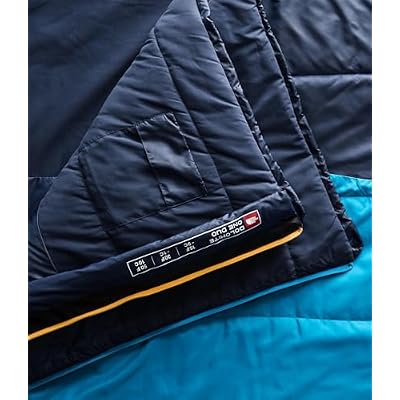 The North Face Sleeping-Bags Dolomite One 15F / -9C, 3-in-1 Insulated Sleeping Bag for 2 People | Water Repellent, Rectangular Shape, Fleece Lined Mid Layer