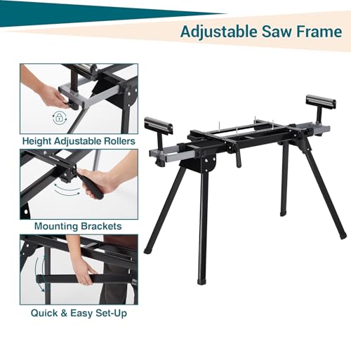 Garvee Miter Saw Stand 440 LBS