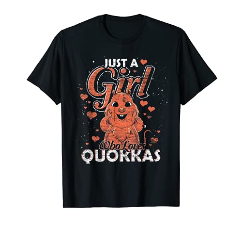 Aussie Animal Lover Women Australian Animal Girls Quokka T-Shirt