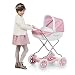 Carrito Shara Inglesina rosa para muñecos (Smoby 250482)