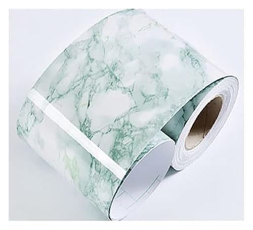 WBTAJZHY Borde del zócalo, El rodapié Autoadhesivo Cubre el Borde de mármol Las Etiquetas engomadas la Pared del azulejo Multicolor(Ls-05,10CM x 5M)