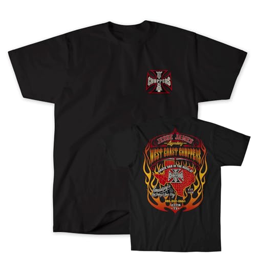 West Coast Choppers Parts Tee - Black