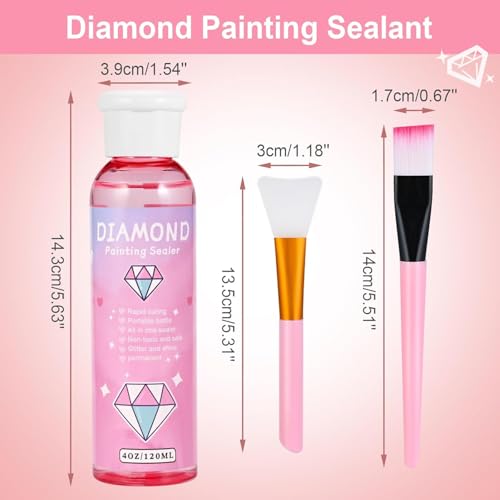 Image of Faburo 2-Pack Diamond Painting Protectant Brightener(120ml*2)